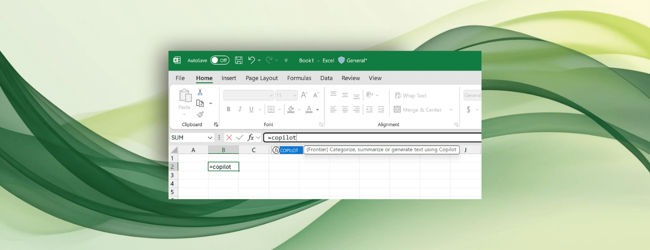 Microsoft Excel tích hợp Copilot AI hỗ trợ tự động điền dữ liệu bảng tính
