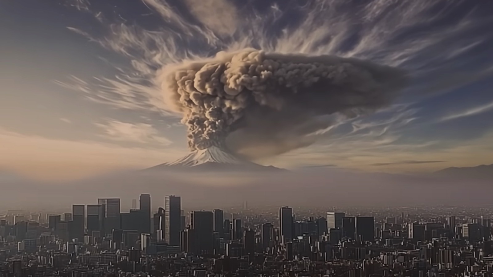 Chính phủ Nhật Bản sử dụng video AI cảnh báo tác động núi Phú Sĩ phun trào đến Tokyo