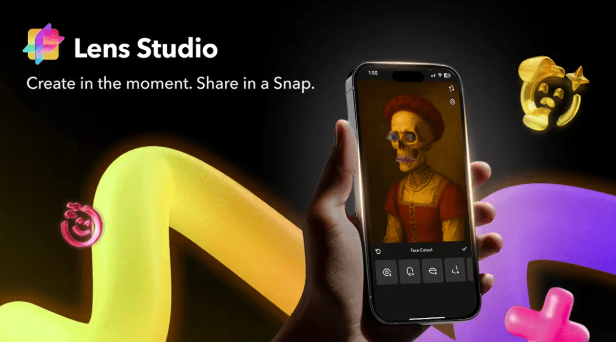 Snap ra mắt Lens Studio cho iOS và web, tạo AR Lenses dễ dàng với AI và công cụ đơn giản