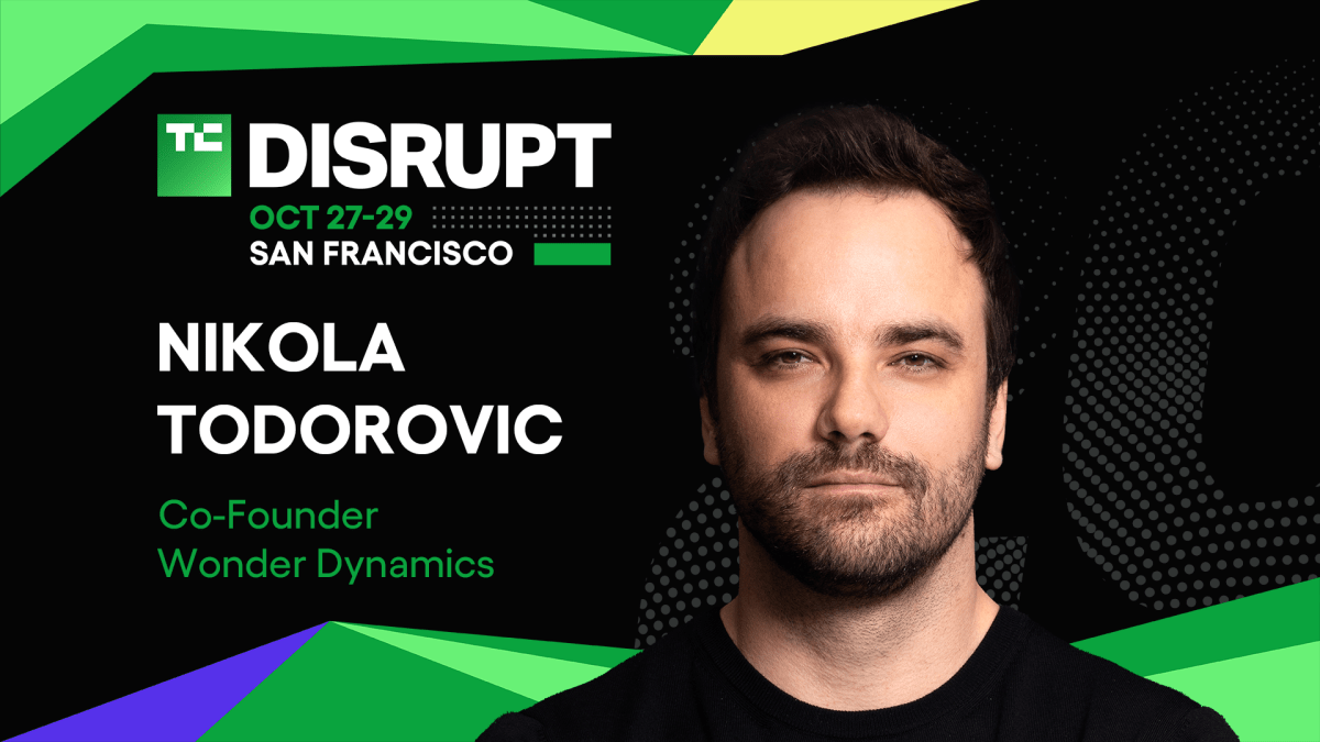 Đồng sáng lập Wonder Dynamics, Nikola Todorovic tham gia TechCrunch Disrupt 2025 bàn về AI sáng tạo