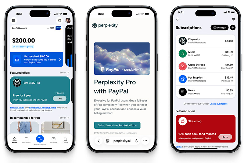 PayPal và Venmo tặng 1 năm Perplexity Pro miễn phí cùng quyền truy cập sớm AI browser Comet