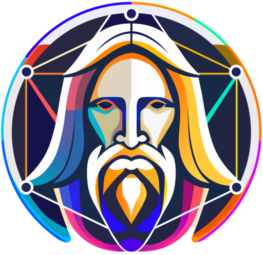 Leonardo AI Logo – White background, geometric icon with black brand name.