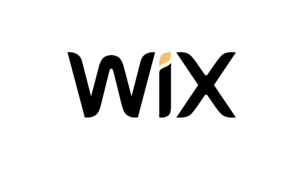 Wix wordmark logo in black on a white background, clean sans-serif style.